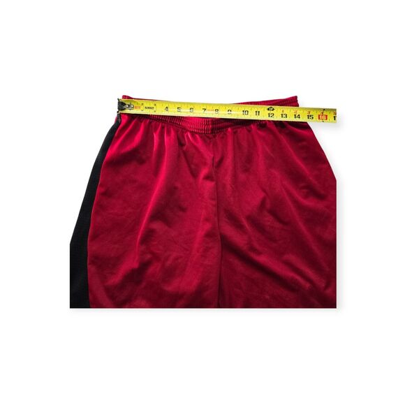 ProSpirit Active Sport Mens Shorts L Red Black Athletic Basketball - Picture 4 of 5